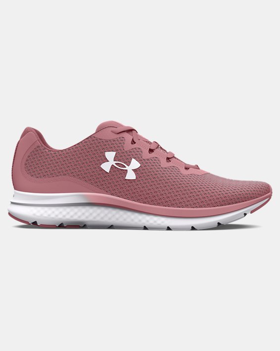 Women's UA Charged Impulse 3 Running Shoes in Pink image number 0